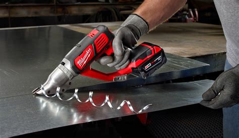 milwaukee electric sheet metal shears|milwaukee sheet metal cutter.